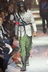 Military look John Galliano spring 2008