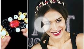 ОБОДОК В СТИЛЕ Dolce & Gabbana DIY // Мастер класс Алины